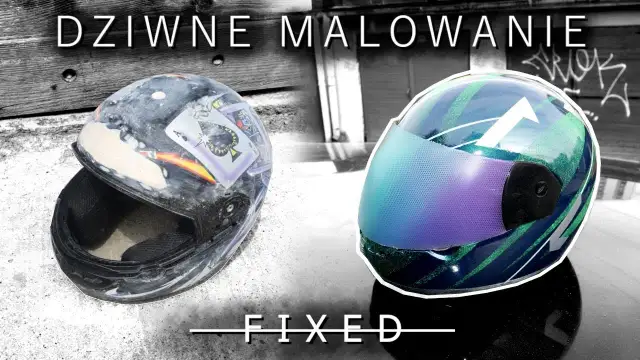 Pomaluj kask motocyklowy sam! Poradnik: bezpieczeństwo i efekt.