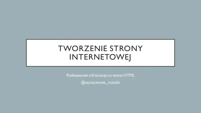 Stwórz stronę WWW w HTML i Notepad++: Poradnik od zera dla każdego