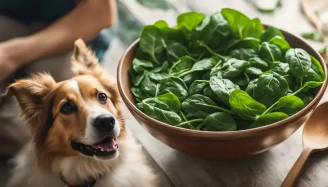 Czy pies może jeść szpinak? Bezpieczne ilości i potencjalne ryzyko