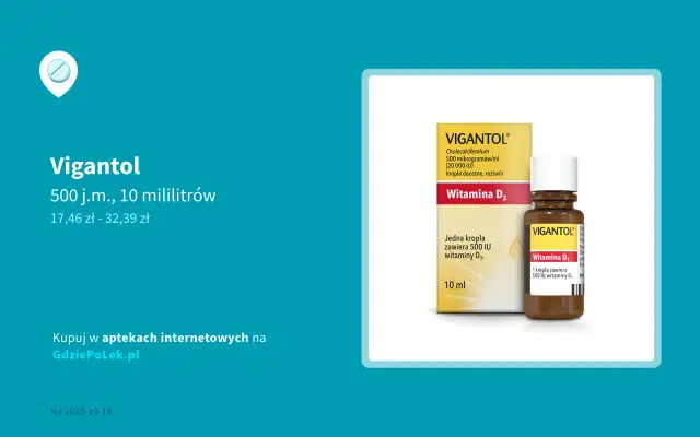Vigantol lek czy suplement - co musisz wiedzieć o witaminie D3?