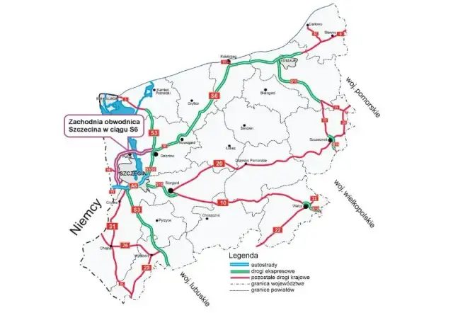 Zachodnia obwodnica Szczecina kiedy? Kluczowe daty zakończenia budowy