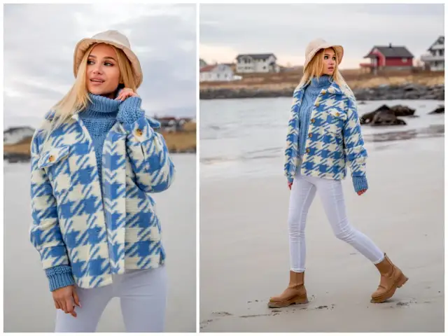 Jaki szalik do niebieskiej kurtki? Stylowe połączenia kolorów i wzorów