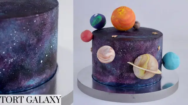 Tort kosmiczny: Stwórz galaktykę, która zachwyci krok po kroku