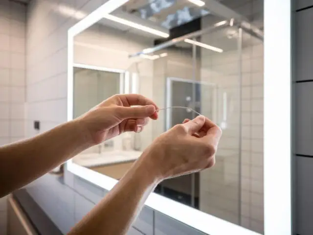 Jak zrobić podświetlane lustro - proste kroki i najlepsze materiały