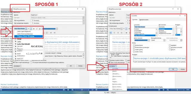 Jak wyrównać spis treści w Wordzie i uniknąć błędów formatowania