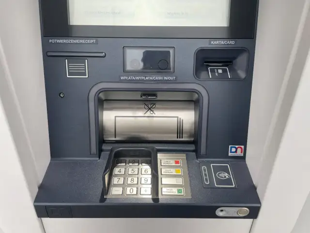 Bankomat Nest Bank, darmowe bankomaty. Wpłata, wypłata, potwierdzenie, karta.