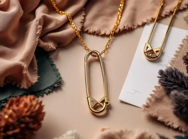 Co oznacza naszyjnik z agrafką? Odkryj jego historię i styl