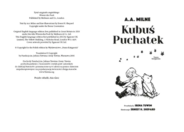 Autor Kubusia Puchatka: Milne, Shepard i Tuwim pełna historia