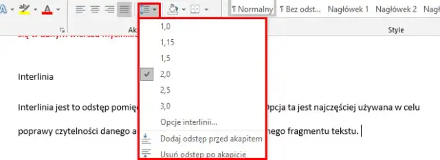 Co to interlinia w Wordzie i jak poprawić czytelność dokumentów?