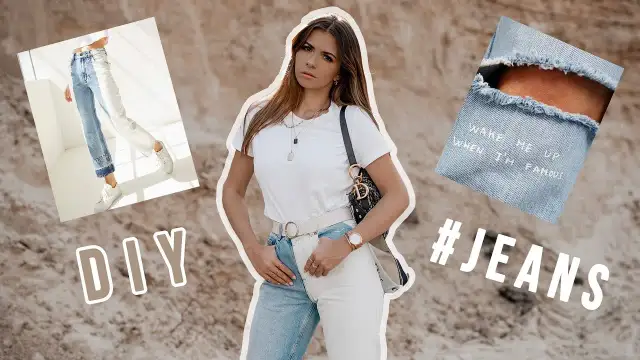 Wybielanie jeansów: Jak zrobić to bezpiecznie i bez żółtych plam?