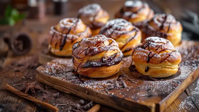 Brioszki z czekoladą - Łatwy przepis na słodkie i puszyste brioszki