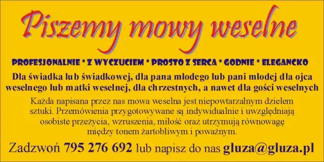 Jak wygłosić idealne przemówienie okolicznościowe na ślub