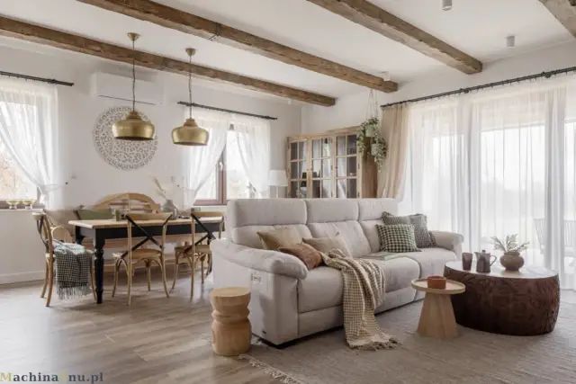 Mały salon z kuchnią: Projektuj jak ekspert! Funkcjonalność i styl.