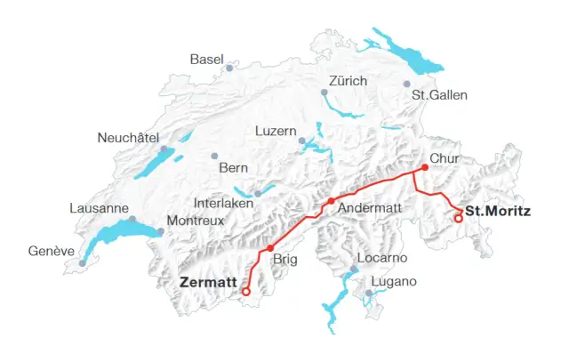 Jak dojechać samochodem do Glacier Express i uniknąć wysokich kosztów