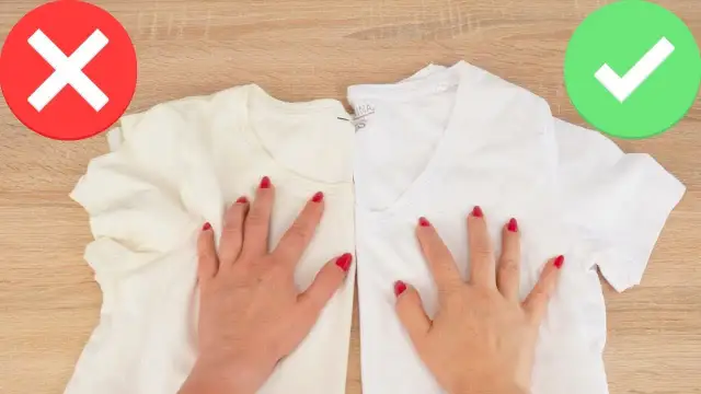 Jak wybielić białą bluzkę domowym sposobem i pozbyć się plam