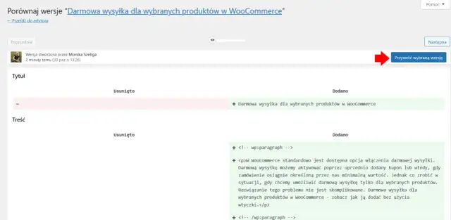 WordPress: Coś poszło nie tak? Jak cofnąć zmiany i naprawić!