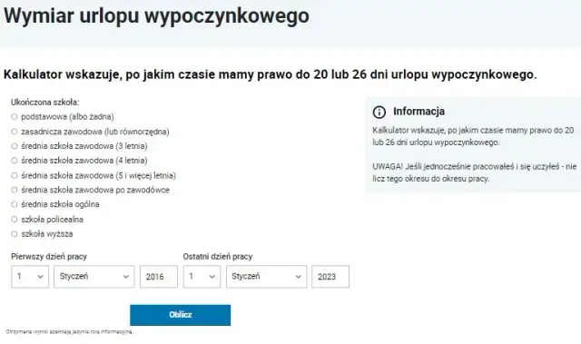 Urlop po studiach: 26 dni? Jak szybko osiągnąć ten wymiar?