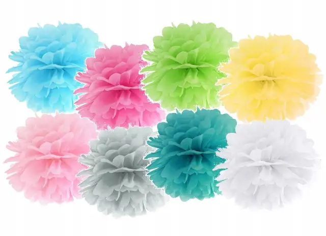 Puszysty pompon z bibuły? Rozłóż go idealnie, bez uszkodzeń!