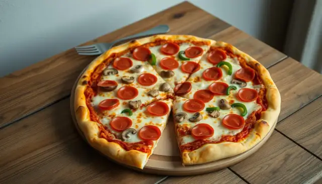 Ile kalorii ma pizza 40 cm? Zaskakujące różnice w kaloryczności