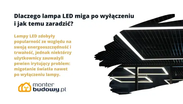 Dlaczego LED miga po wyłączeniu? Diagnoza i sprawdzone rozwiązania.