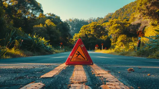 Gdzie ustawić trójkąt ostrzegawczy? Prawidłowe pozycje na drodze