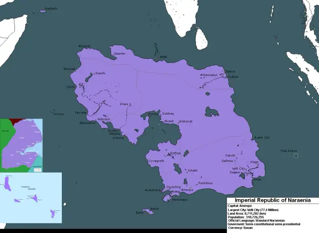 Mapa Madagaskaru gdzie leży wyspa na Oceanie Indyjskim