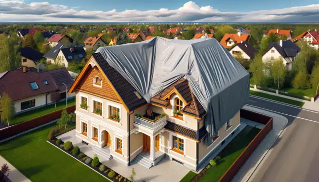 Plandeki na dachy – jak skutecznie chronić swój dach przed żywiołami