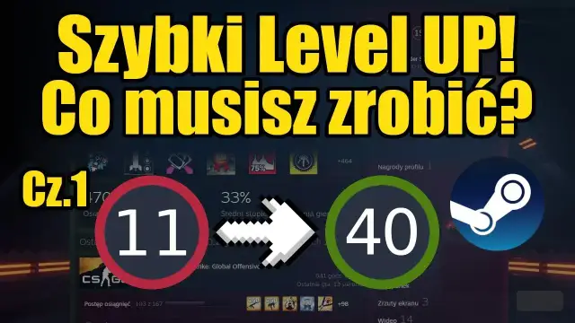 Jak zdobyć poziom Steam i zwiększyć swoje możliwości w grach