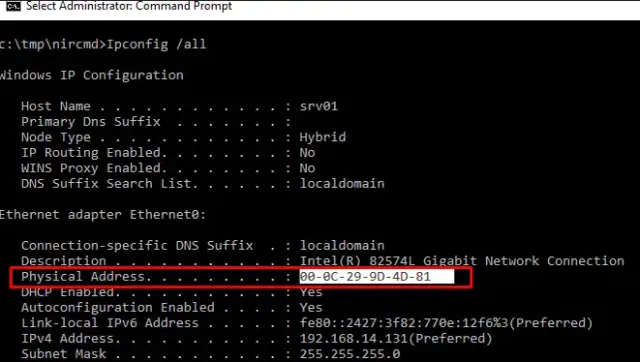 Jak znaleźć adres MAC karty sieciowej w systemie Windows 10? metody
