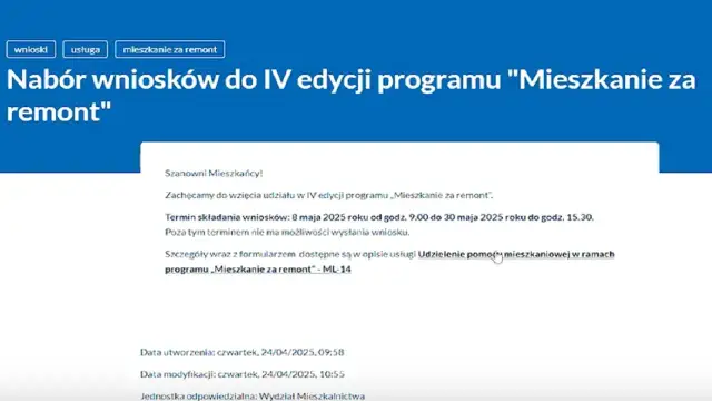 Mieszkanie za Remont: Jak napisać wniosek i wygrać? Poradnik