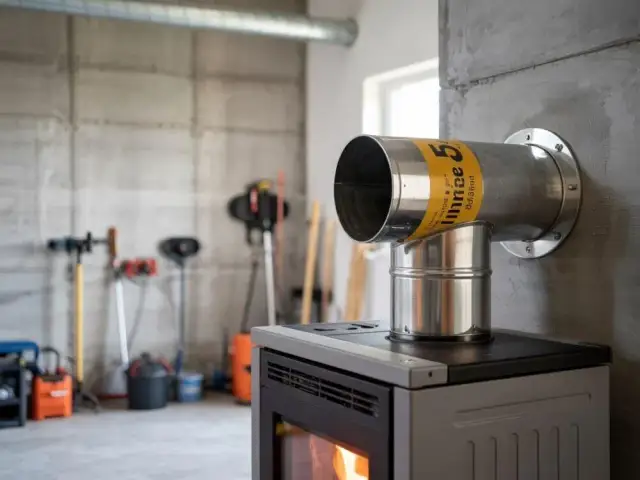 Jaki komin do pieca na pellet - uniknij błędów przy wyborze