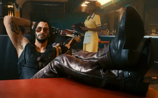 Johnny Silverhand w Cyberpunk 2077 na PS4. Zastanawiasz się, ile kosztuje ta gra?