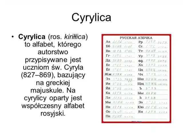Cyrylica w jakich krajach jest używana? Zaskakujące fakty i historia