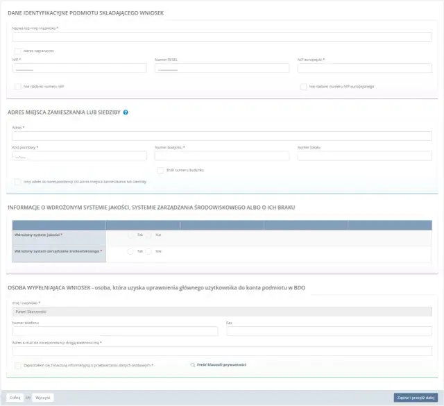 Jak wypełnić formularz rejestrowy BDO dla warsztatu samochodowego bez błędów