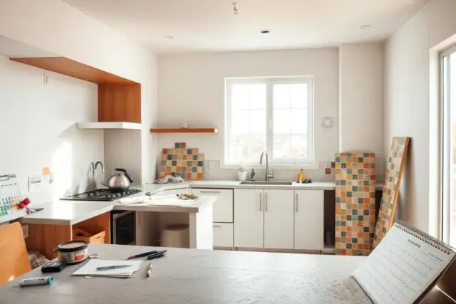 Ile trwa remont kuchni? Realny czas i harmonogram prac