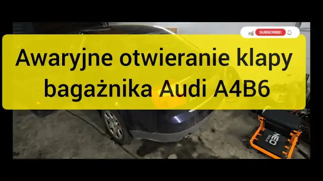 Jak otworzyć bagażnik bez kluczyka? Skuteczne metody na awarie