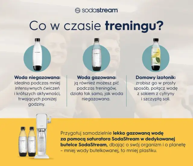 Co pić podczas treningu? Woda, izotonik, BCAA wybierz mądrze!