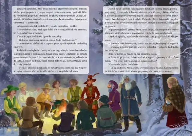 Baśń o dwunastu miesiącach tekst do przeczytania, który porusza serce