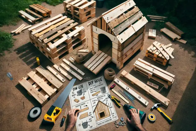 Jak zrobić budę dla psa z palet – proste kroki i przydatne porady