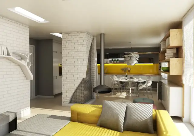 Jak wykończyć słup w salonie? Zmień wadę w atut wnętrza!