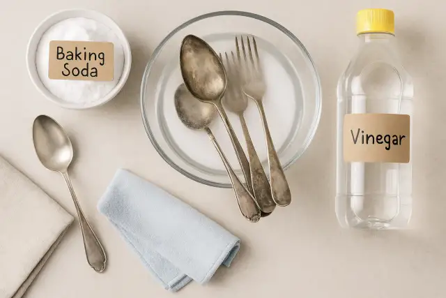 Czyszczenie srebra sodą: domowy sposób na czarny nalot (krok po kroku)