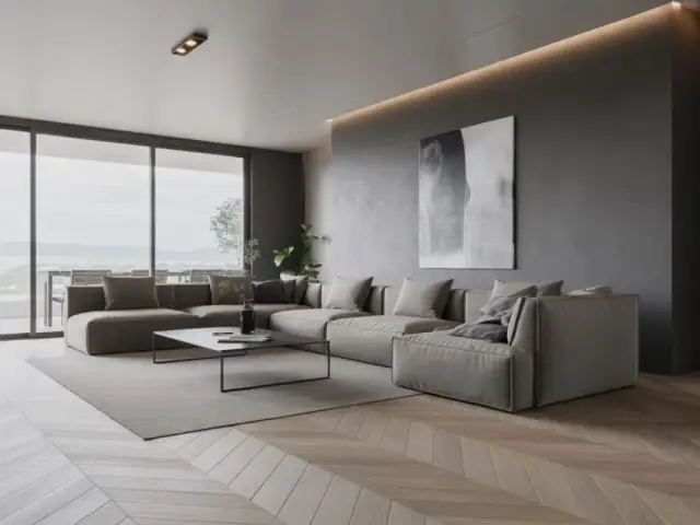 Szary salon: jakie dodatki wybrać, by nie było nudno? Porady