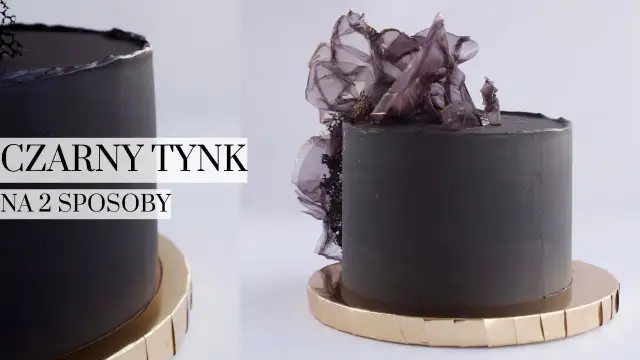 Jak zrobić czarny krem do tortu, który zachwyci Twoich gości