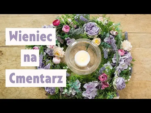 Jak zrobić wianek na cmentarz - proste kroki i materiały do dekoracji