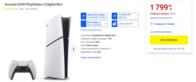 Ile kosztuje PS5? Ceny, promocje i najlepsze oferty w Polsce