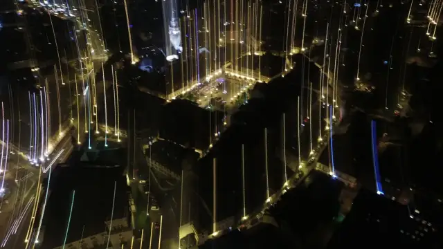 Jak wygląda dron nocą? Fotografia dronów w nocy, praktyczne porady