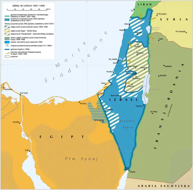 Gdzie leży Izrael? Mapa, sąsiedzi i strategiczne znaczenie