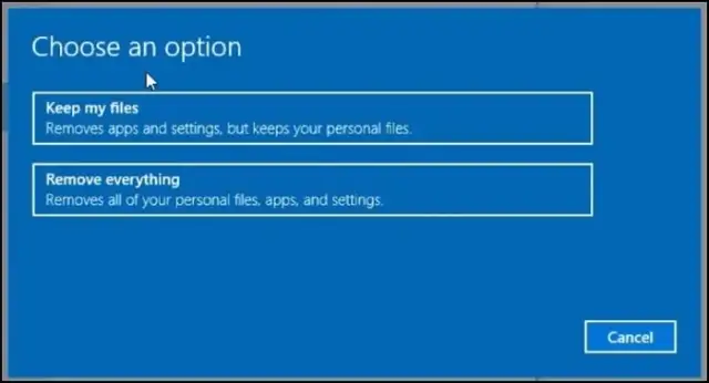Jak przywrócić Windows 10 do ustawień fabrycznych bez utraty danych