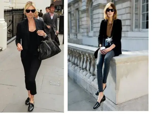 Outfit con mocasines mujer invierno: looks elegantes y cómodos para el frío