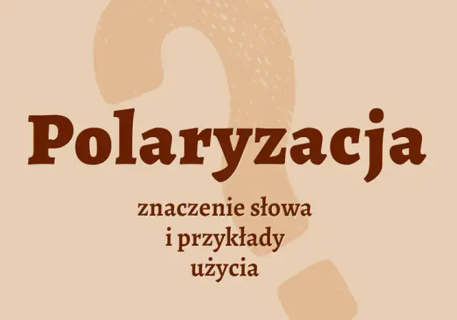 Polaryzacja co to znaczy? Zrozum różne znaczenia i konteksty